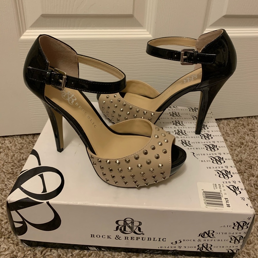 Rock & Republic Spiked Heels